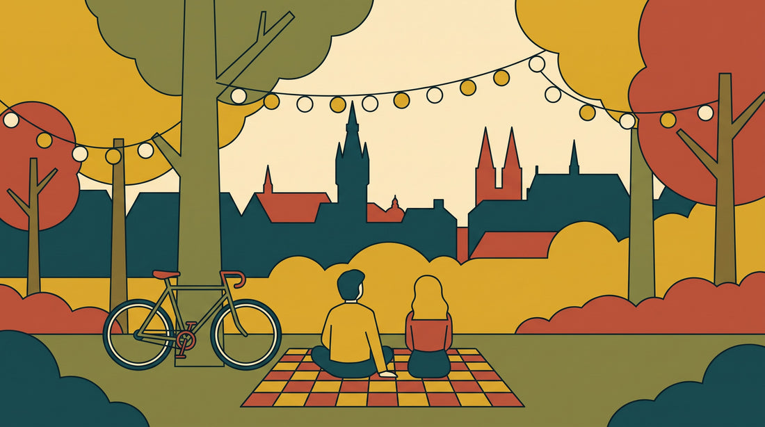 Illustration von Date-Ideen ohne Restaurant – KI-generiertes Bild