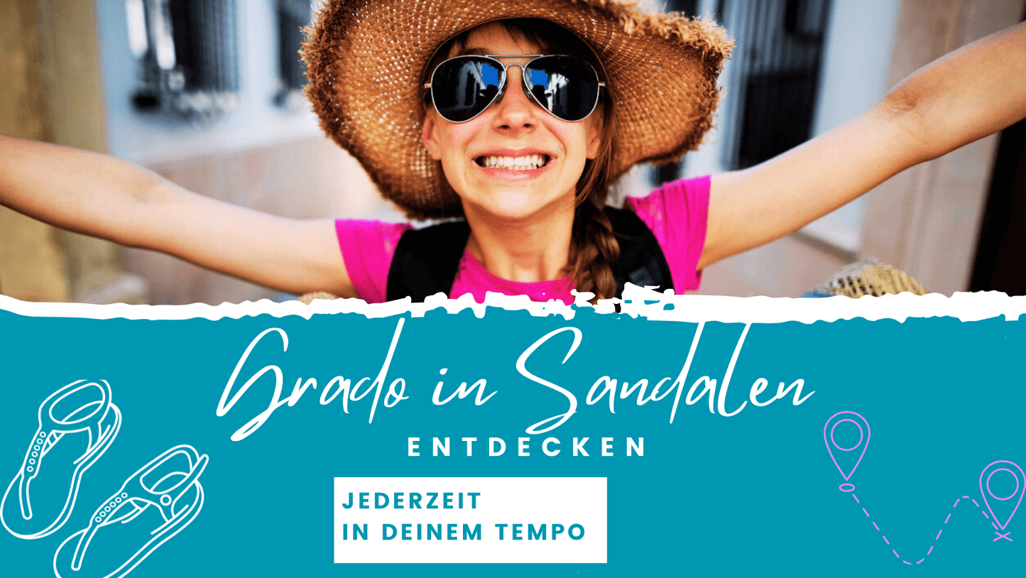 Grado Schnitzeljagd - Spurensuche in Sandalen - ixpirity