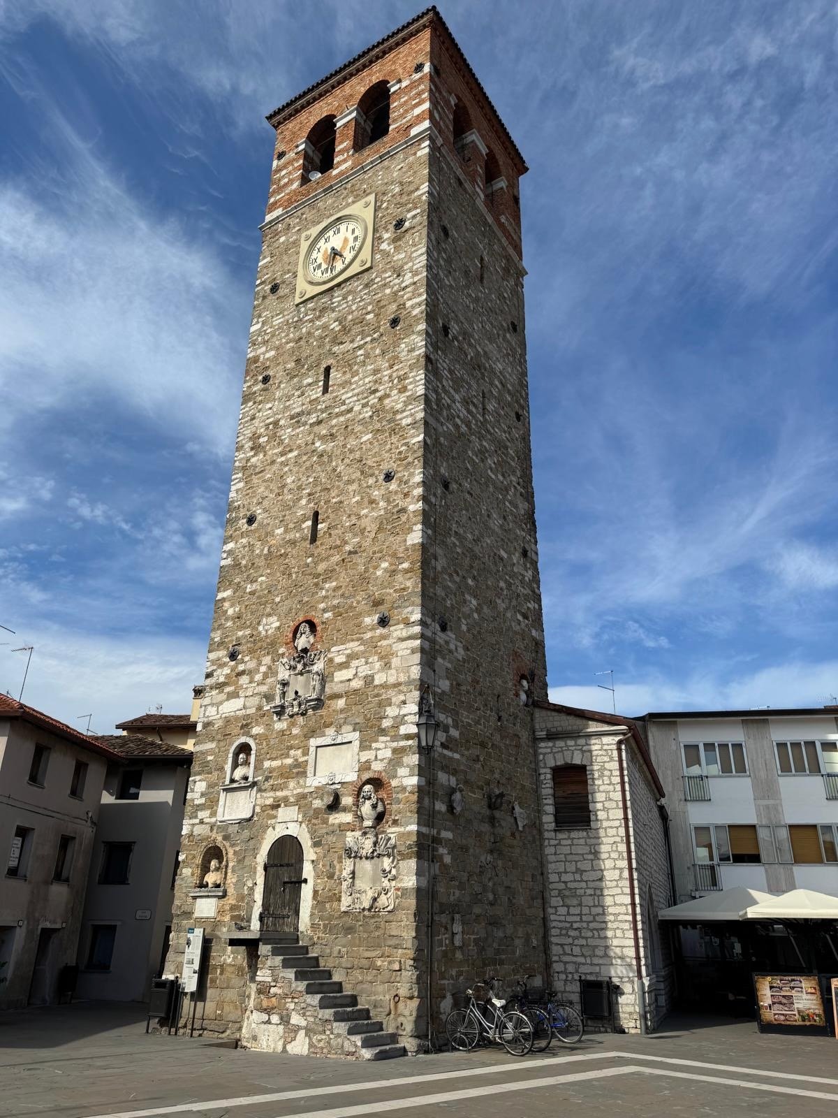 Torre Millenaria in Marano Lagunare, Wachturm von 1066 – Station der Schnitzeljagd